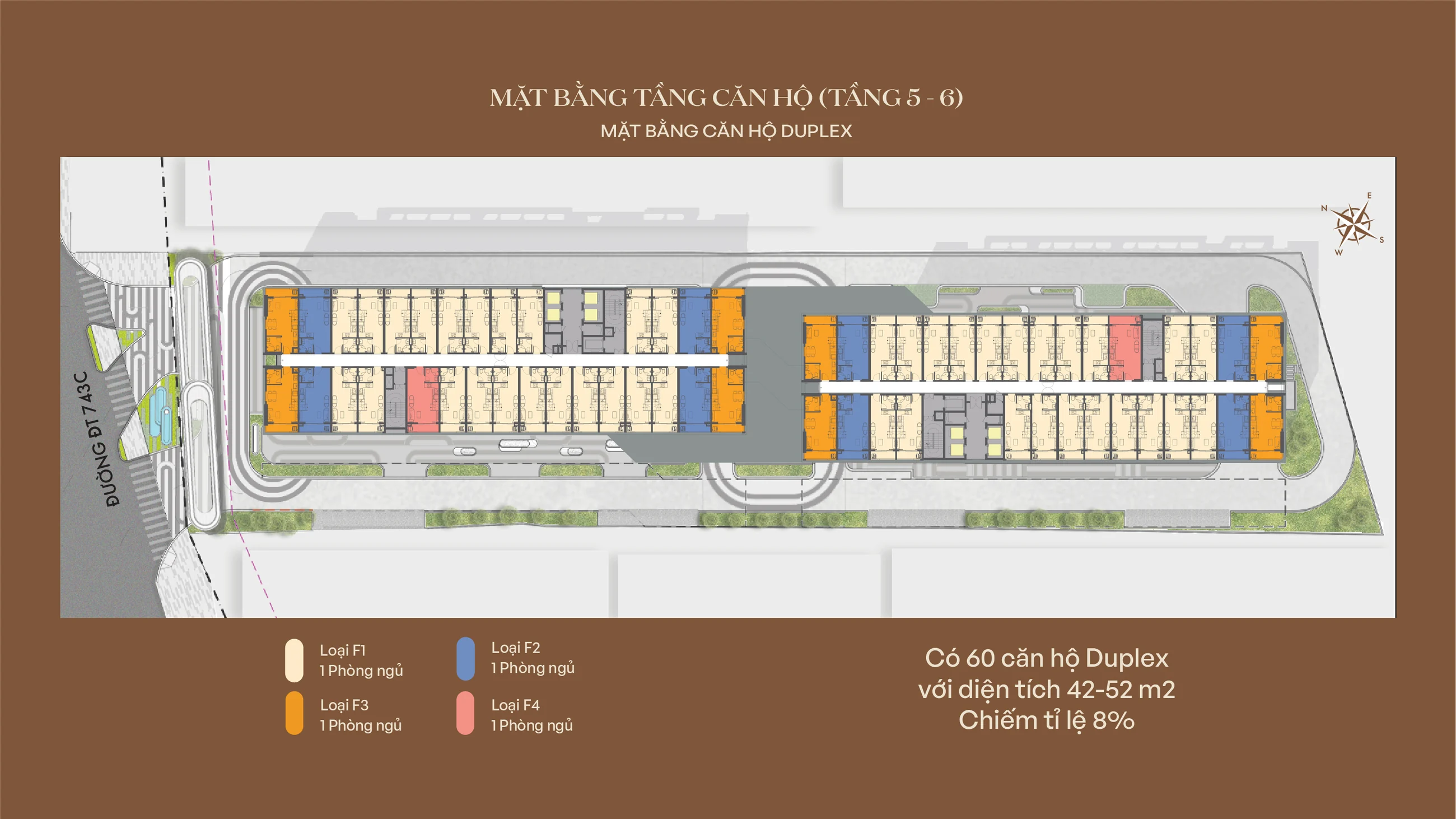 Mặt bằng tầng 5-6 SkyOne