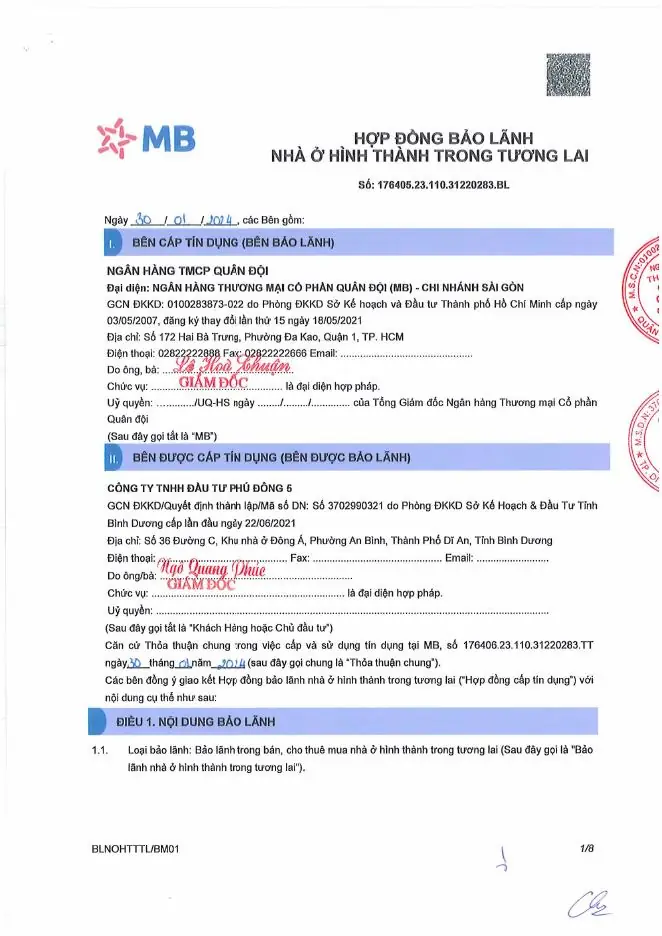 Bảo lãnh nhà ở - MB Bank