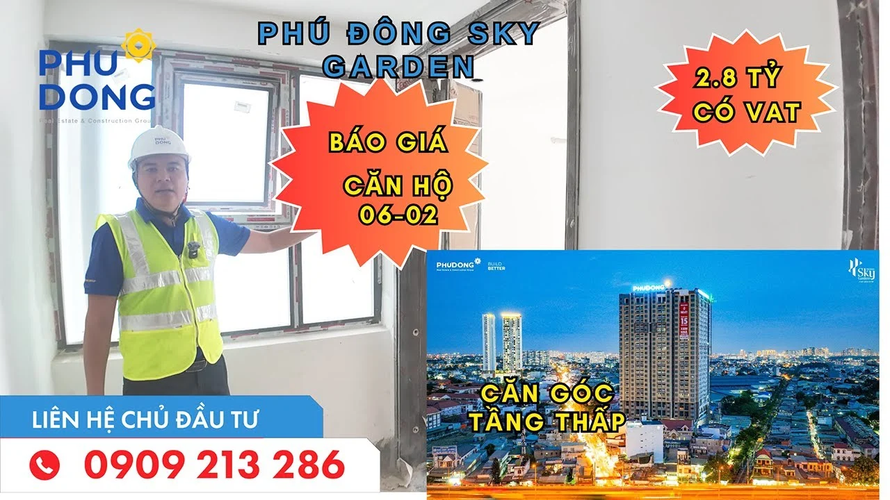 Căn hộ Phú Đông Sky Garden thực tế dùng minh họa khi kiểm tra căn chuyển nhượng