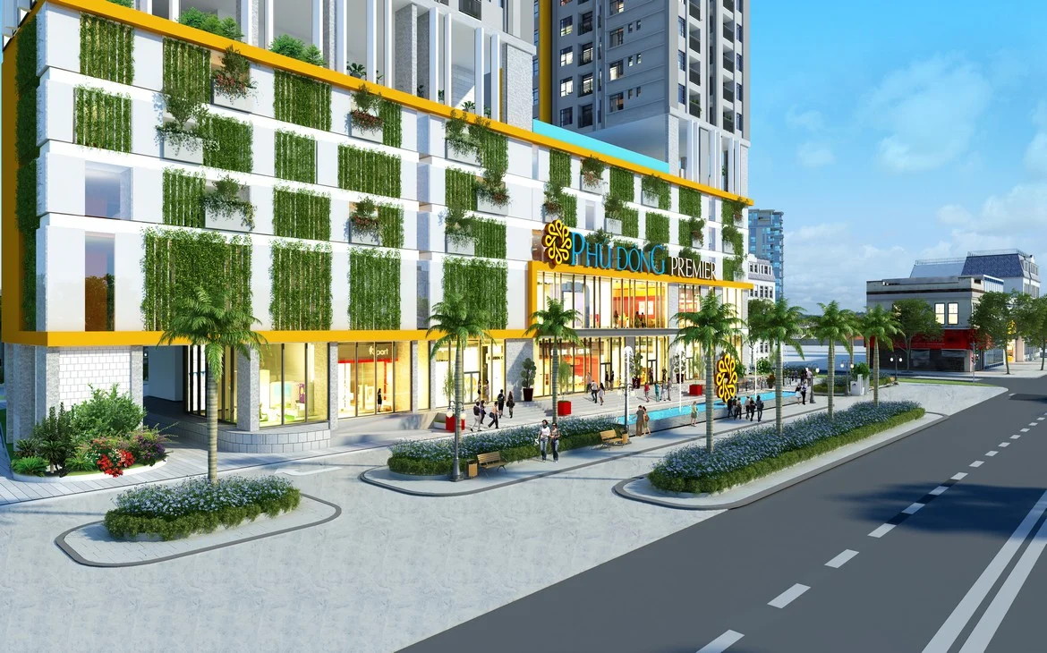 Phối cảnh tiện ích Phú Đông Premier