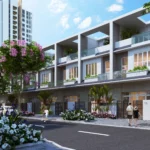 Phối cảnh nhà liên kế vườn mẫu 2 – Khu dân cư Phú Đông