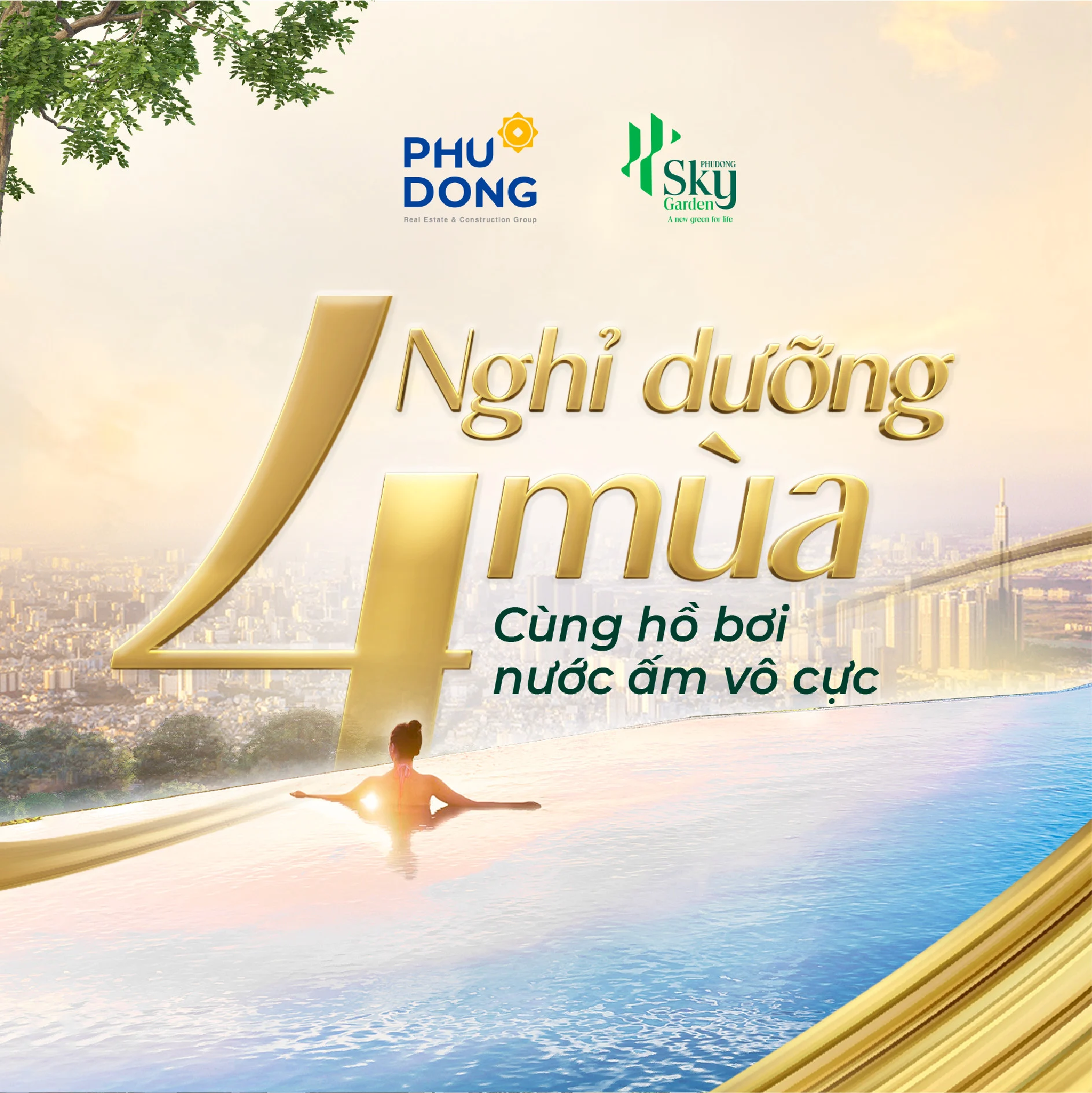 Hồ bơi Phú Đông Sky Garden qua hình ảnh thực tế