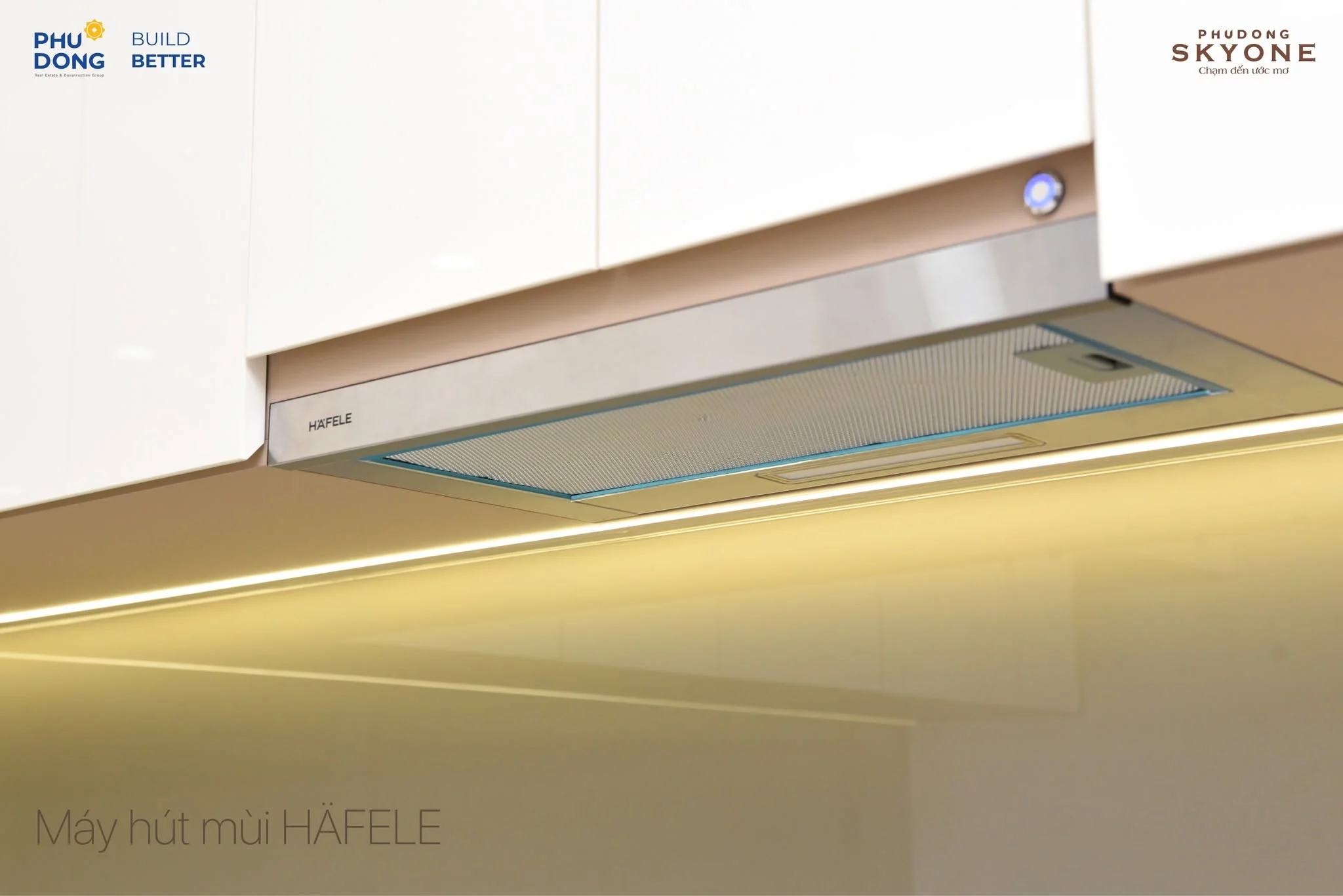 Ảnh chụp thực tế căn SkyOne 2 phòng ngủ cộng diện tích 72,9 m² chưa nội thất góc 2